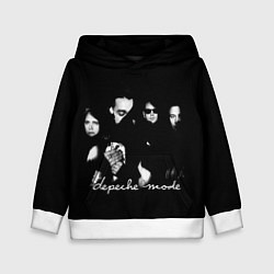 Толстовка-худи детская Depeche Mode shoot, цвет: 3D-белый