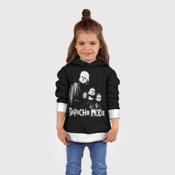 Толстовка-худи детская Depeche Mode Violator, цвет: 3D-белый — фото 2