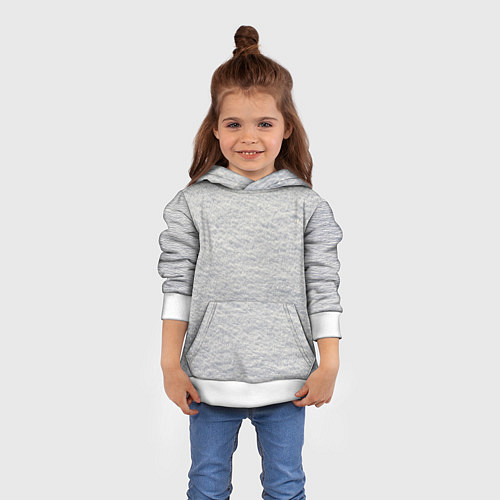 Детская толстовка Снег сугробы / 3D-Белый – фото 4