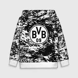 Детская толстовка Боруссиа белые краски