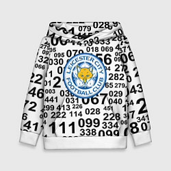 Детская толстовка Лестер сити цифры символы