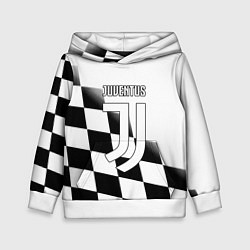 Детская толстовка Ювентус клетка краски