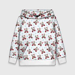 Детская толстовка Рождественские гонщики