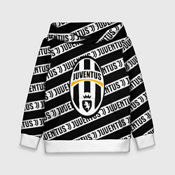 Детская толстовка Ювентус полосы линии спорт