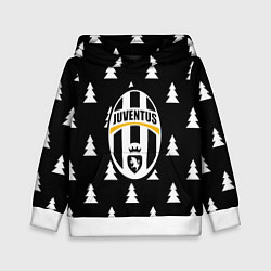 Детская толстовка Ювентус ёлочки паттерн