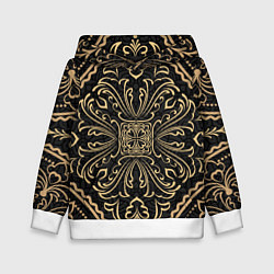 Детская толстовка Орнамент славянский позолота