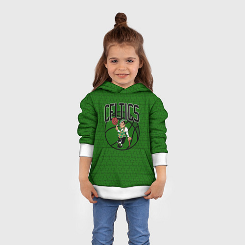 Детская толстовка NBA Celtics / 3D-Белый – фото 4