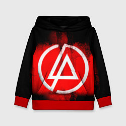 Толстовка-худи детская Linkin Park: Red style, цвет: 3D-красный