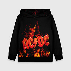 Детская толстовка AC/DC Flame