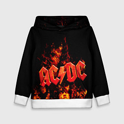 Детская толстовка AC/DC Flame