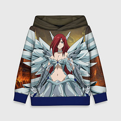 Толстовка-худи детская Fairy tail, цвет: 3D-синий
