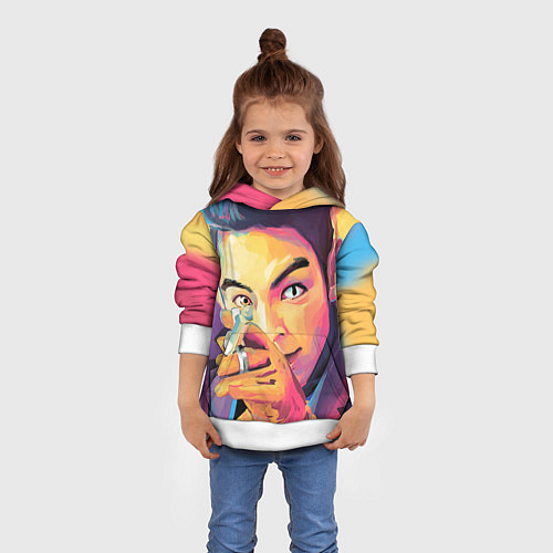 Детская толстовка Big Bang Art / 3D-Белый – фото 4