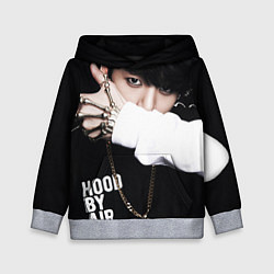 Толстовка-худи детская BTS: Hood by air, цвет: 3D-меланж