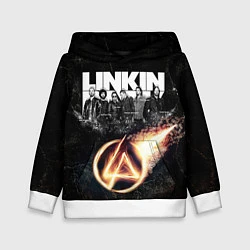 Толстовка-худи детская Linkin Park: Comet, цвет: 3D-белый
