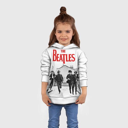 Детская толстовка The Beatles: Break / 3D-Белый – фото 4