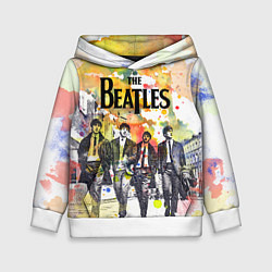 Толстовка-худи детская The Beatles: Colour Spray, цвет: 3D-белый