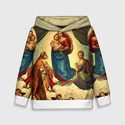 Детская толстовка Сикстинская Мадонна