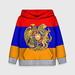 Детская толстовка Герб и флаг Армении