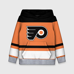 Толстовка-худи детская Philadelphia Flyers, цвет: 3D-меланж