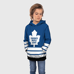 Толстовка-худи детская Toronto Maple Leafs, цвет: 3D-черный — фото 2