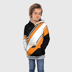 Толстовка-худи детская CS:GO Asiimov, цвет: 3D-меланж — фото 2