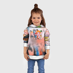 Толстовка-худи детская Король и Шут, цвет: 3D-белый — фото 2