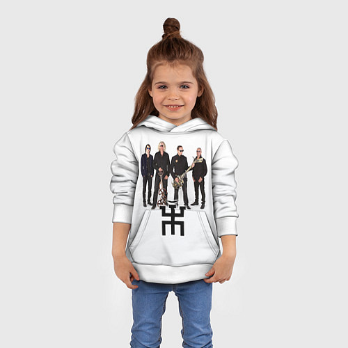 Детская толстовка Группа Пикник / 3D-Белый – фото 4