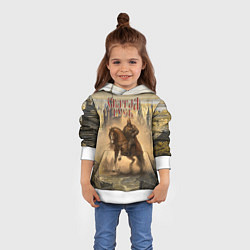 Толстовка-худи детская Святая русь, цвет: 3D-белый — фото 2