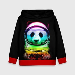 Детская толстовка Панда космонавт