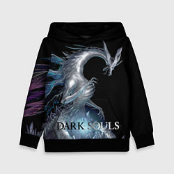 Толстовка-худи детская Dark souls Sith dragon, цвет: 3D-черный