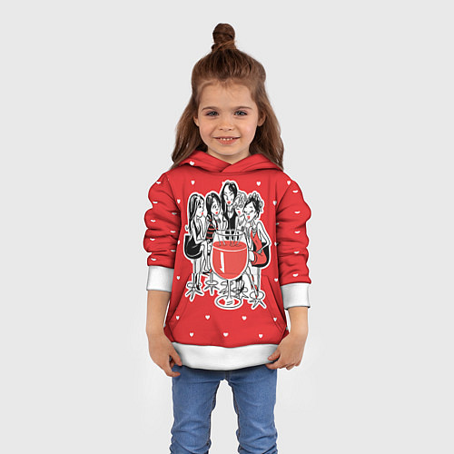 Детская толстовка Дамочки / 3D-Белый – фото 4