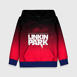 Толстовка-худи детская Linkin Park: Minutes to midnight, цвет: 3D-синий