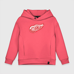 Детское худи оверсайз Detroit Red Wings