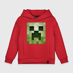 Детское худи оверсайз Мinecraft creeper