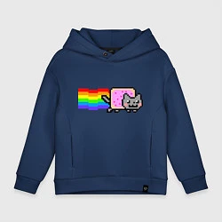 Детское худи оверсайз Nyan Cat