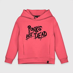 Детское худи оверсайз Punks not dead