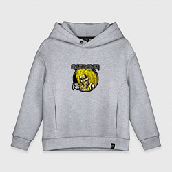 Толстовка оверсайз детская Iron Maiden Killers, цвет: меланж