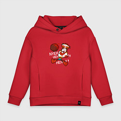 Толстовка оверсайз детская Papyrus Undertale, цвет: красный
