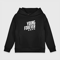 Детское худи оверсайз Young Forever