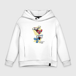 Детское худи оверсайз Cuphead Friends