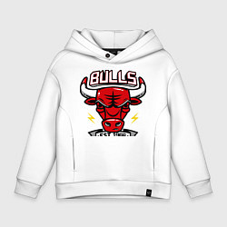 Детское худи оверсайз Chicago Bulls est. 1966