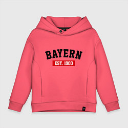 Детское худи оверсайз FC Bayern Est. 1900