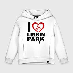 Детское худи оверсайз I love Linkin Park