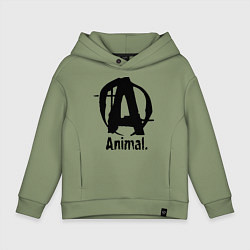 Детское худи оверсайз Animal Logo