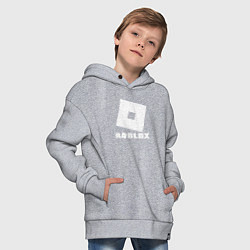 Толстовка оверсайз детская ROBLOX, цвет: меланж — фото 2