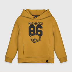 Детское худи оверсайз Toyota AE86 Hachiroku