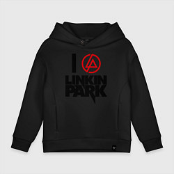 Детское худи оверсайз I love Linkin Park