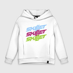 Детское худи оверсайз Skillet Tricolor