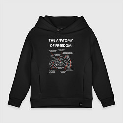 Детское худи оверсайз The Anatomy of Freedom