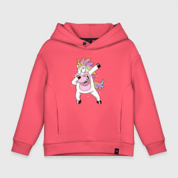 Детское худи оверсайз Dabbing Unicorn